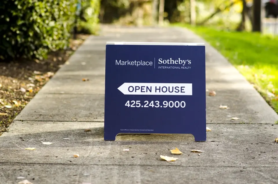 open house, sign, for sale, real estate